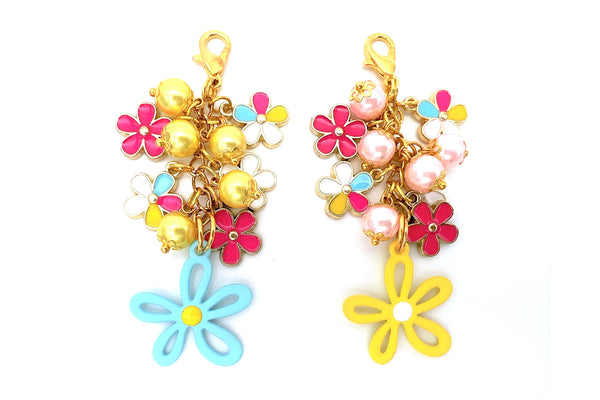 Flower Charm Clip