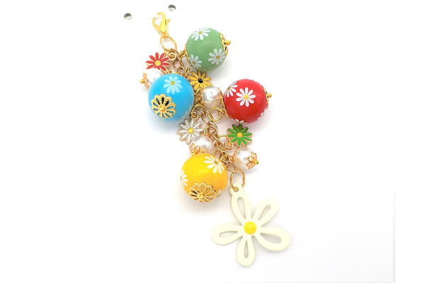 Flower Daisy Charm Clip