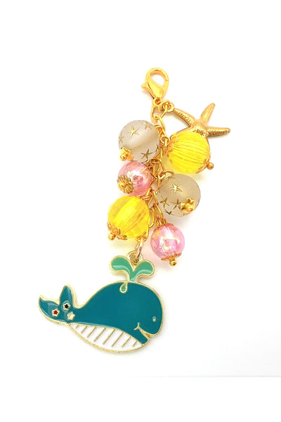 Whale Charm Clip