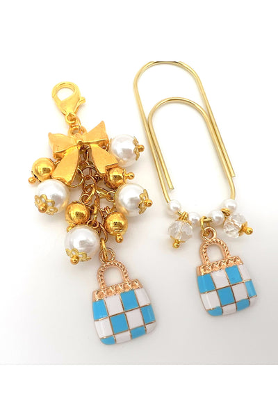 Purse Charm Clip or Paperclip