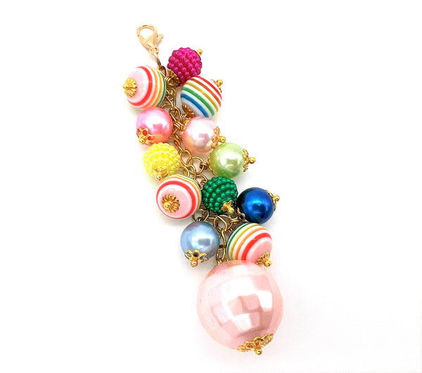 Happy Stripes Planner Charm Clip