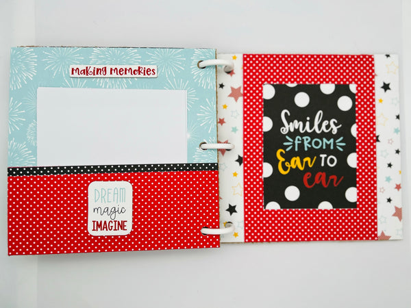 Premade Disney Scrapbook Photo Album