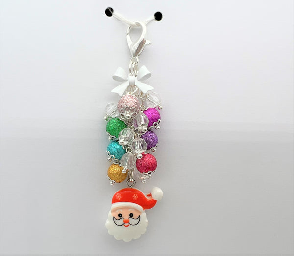 Christmas Santa Charm Clip