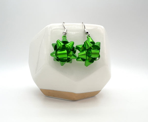 Christmas Bow Earrings