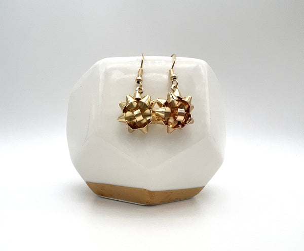Christmas Bow Earrings