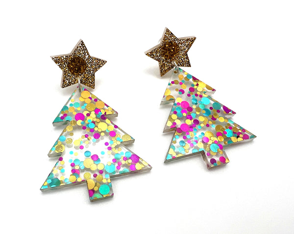 Christmas Tree Earrings