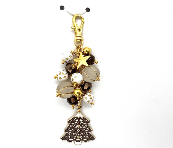 Christmas Gingerbread Charm Dangle Clip