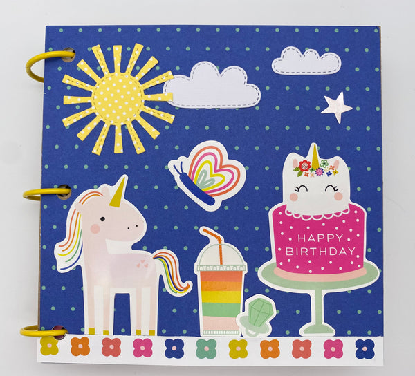 Birthday Girl Scrapbook Photo Album Gift