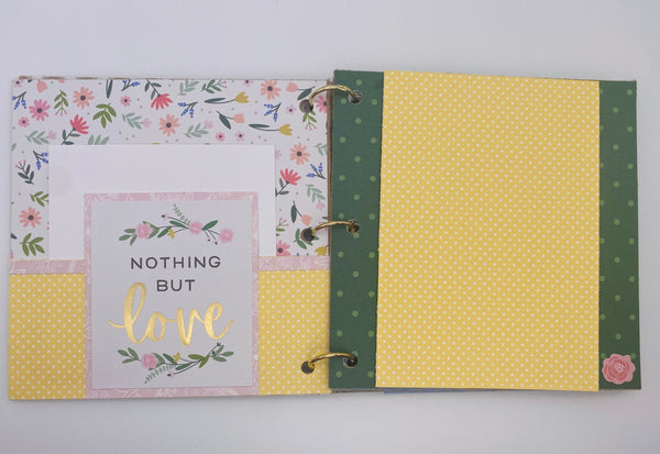 Premade Bridal Shower, Wedding Scrapbook Photo Album