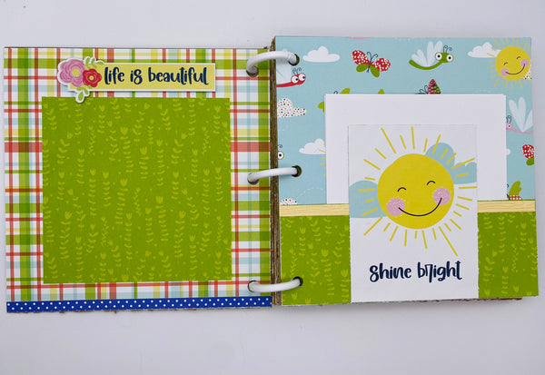 Premade Kid Scrapbook Photo Album