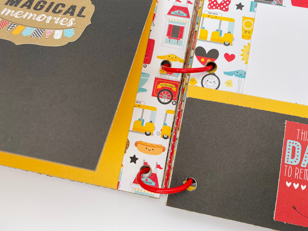 Premade Disney Scrapbook Photo Album