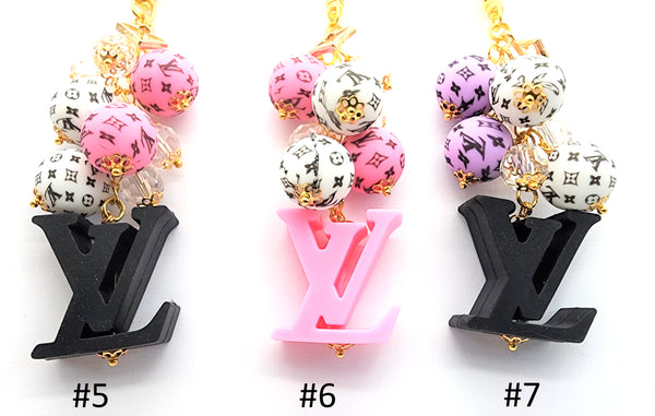 LV Purse Charm Clip