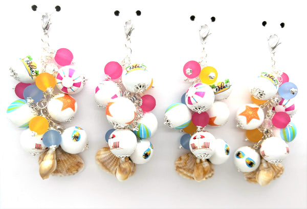 Beach Planner Charm Clip