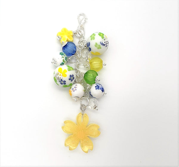 Flower Travelers Notebook Charm Clip