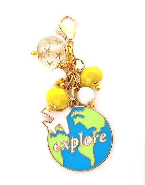 Travel Charm Clip