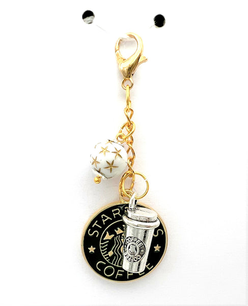 Coffee Planner Charm Clip