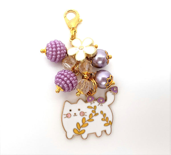 Cat Charm Clip or Paperclip
