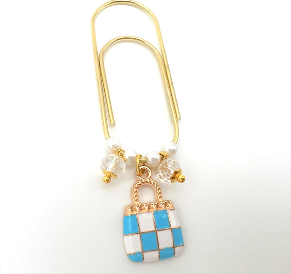 Purse Charm Clip or Paperclip
