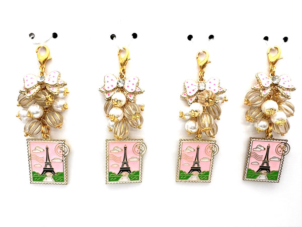 Paris Eiffel Tower Charm Clip