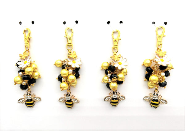 Bee Charm Clip
