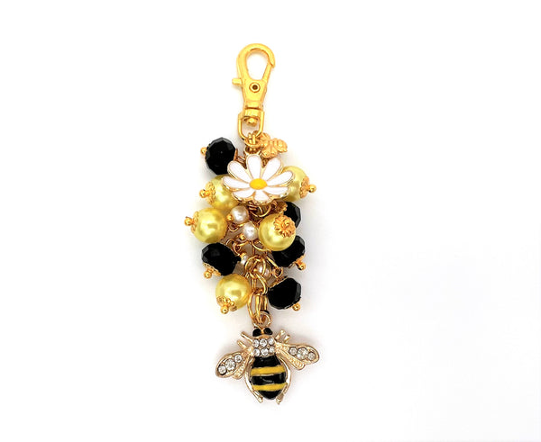 Bee Charm Clip