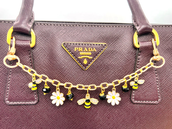 Bee Purse Clip Chain, Purse Charm Chain
