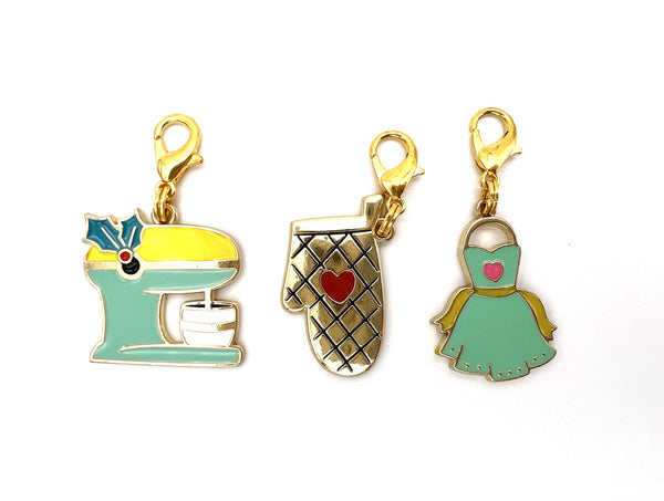 Kitchen Charm Clips - Set of 3