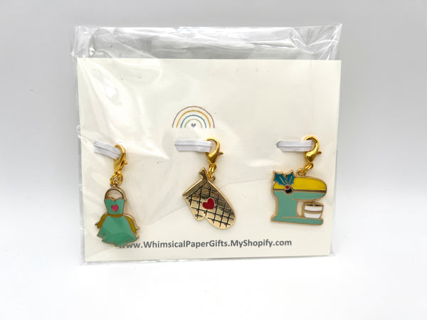 Kitchen Charm Clips - Set of 3
