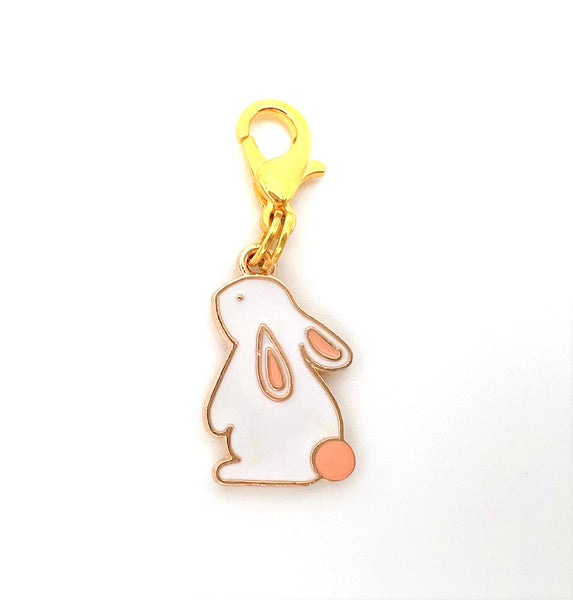 Easter Bunny Charm Clip or Paperclip