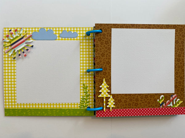 Premade Boy Scrapbook Photo Album