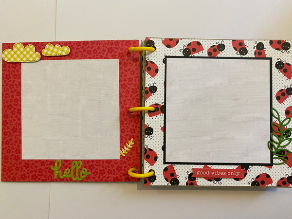 Premade Kid Scrapbook Photo Album
