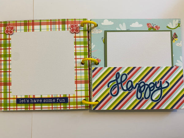Premade Kid Scrapbook Photo Album