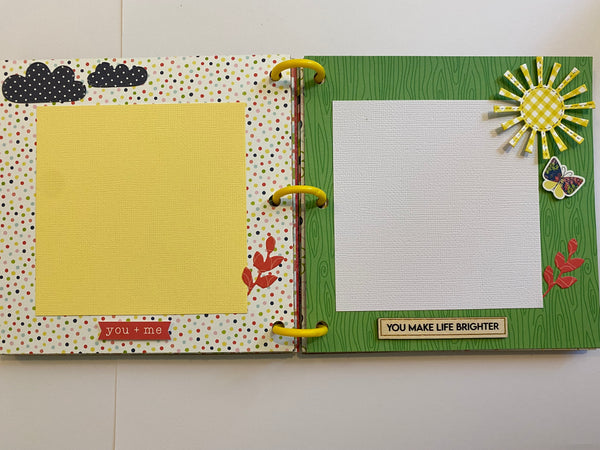 Premade Kid Scrapbook Photo Album