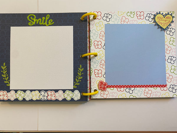Premade Kid Scrapbook Photo Album