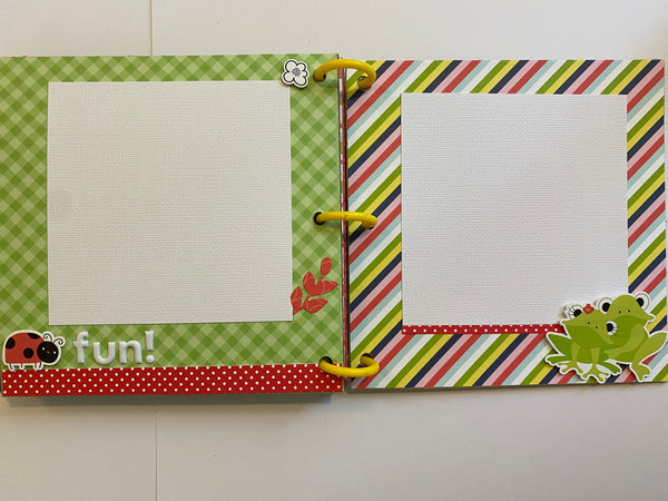 Premade Kid Scrapbook Photo Album