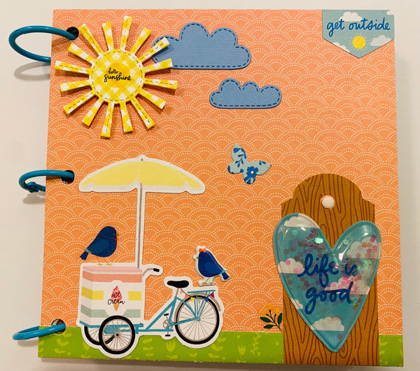 Premade Kid Scrapbook Photo Album