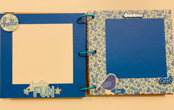 Premade Kid Scrapbook Photo Album