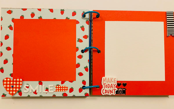 Premade Kid Scrapbook Photo Album