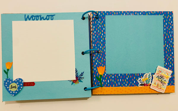 Premade Kid Scrapbook Photo Album