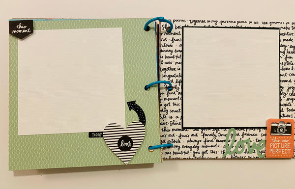 Premade Kid Scrapbook Photo Album