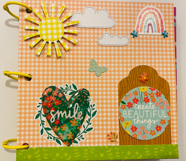 Premade Kid Scrapbook Photo Album