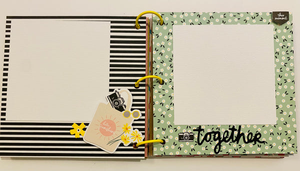 Premade Kid Scrapbook Photo Album