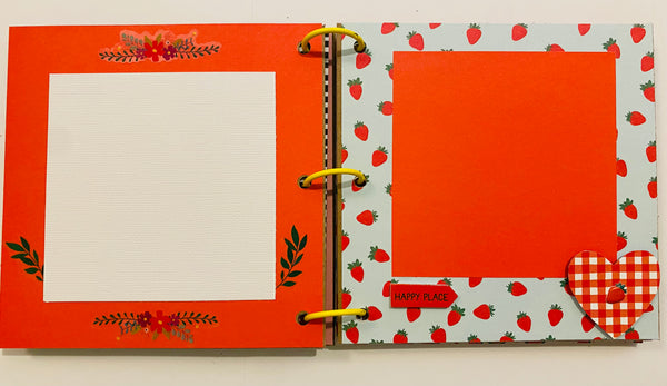 Premade Kid Scrapbook Photo Album