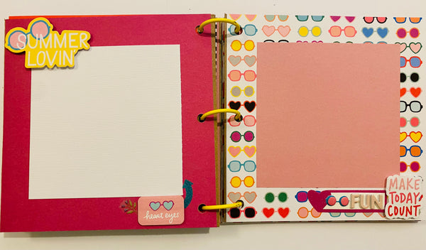Premade Kid Scrapbook Photo Album