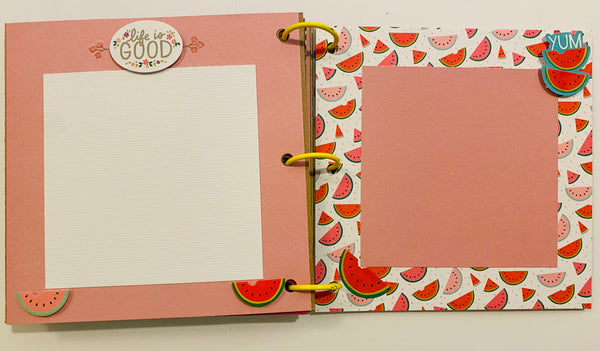 Premade Kid Scrapbook Photo Album