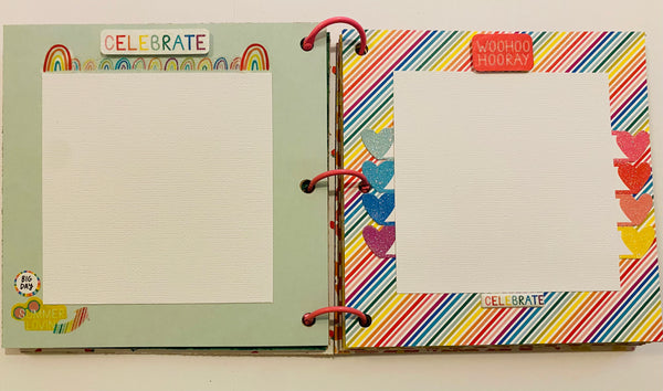 Premade Kid Scrapbook Photo Album