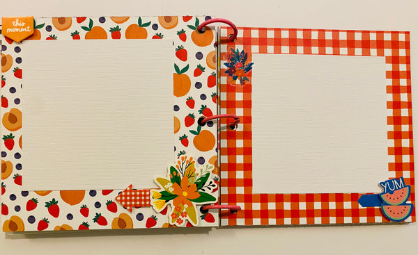 Premade Kid Scrapbook Photo Album