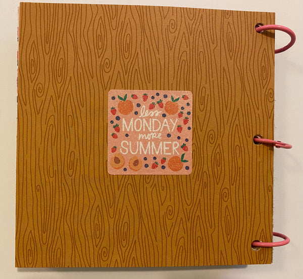 Premade Kid Scrapbook Photo Album