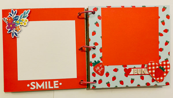 Premade Kid Scrapbook Photo Album