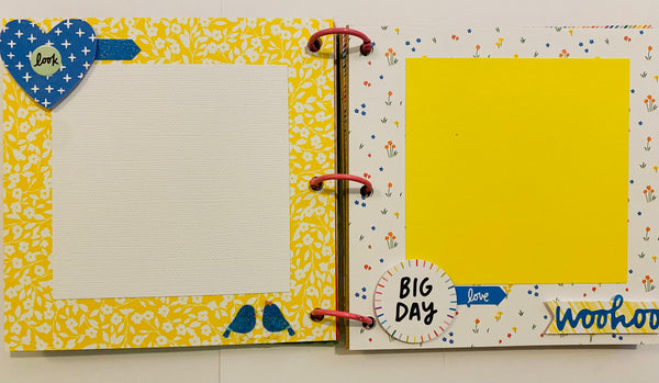 Premade Kid Scrapbook Photo Album